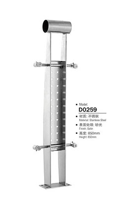 不銹鋼陽臺(tái)立柱
